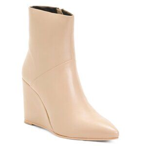 SEYCHELLES Vacchetta Leather Only Girl Wedge Booties